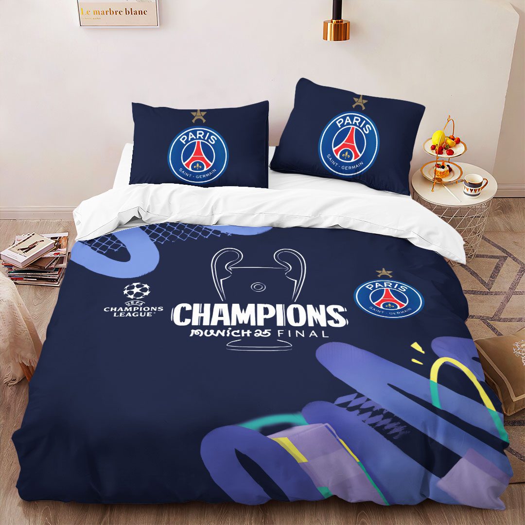 PSG-F.C.-Paris-Saint-Germain-Champions-dEurope-2025-Bedding-set-PSG1018-2