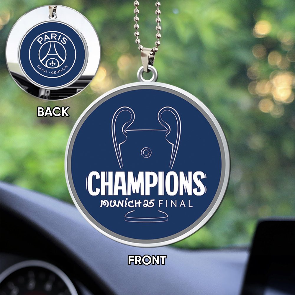 PSG-F.C.-Paris-Saint-Germain-Champions-dEurope-2025-Custom-shape-2-sided-Acrylic-Car-Ornament-PSG1020 PSG F.C. Paris Saint-Germain Champions d'Europe 2025 Custom shape 2-sided Acrylic Car Ornament PSG1020