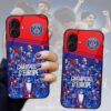 PSG F.C. Paris Saint-Germain Champions d'Europe 2025 Phone Case PSG1001