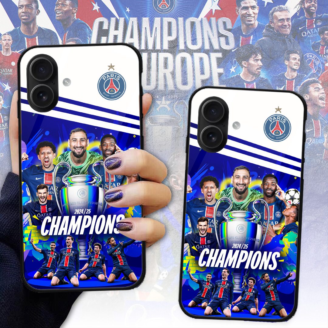 PSG-F.C.-Paris-Saint-Germain-Champions-dEurope-2025-Phone-Case-PSG1040 PSG F.C. Paris Saint-Germain Champions d'Europe 2025 Phone Case PSG1040