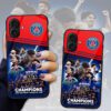 PSG F.C. Paris Saint-Germain Champions d'Europe 2025 Phone Case PSG1042