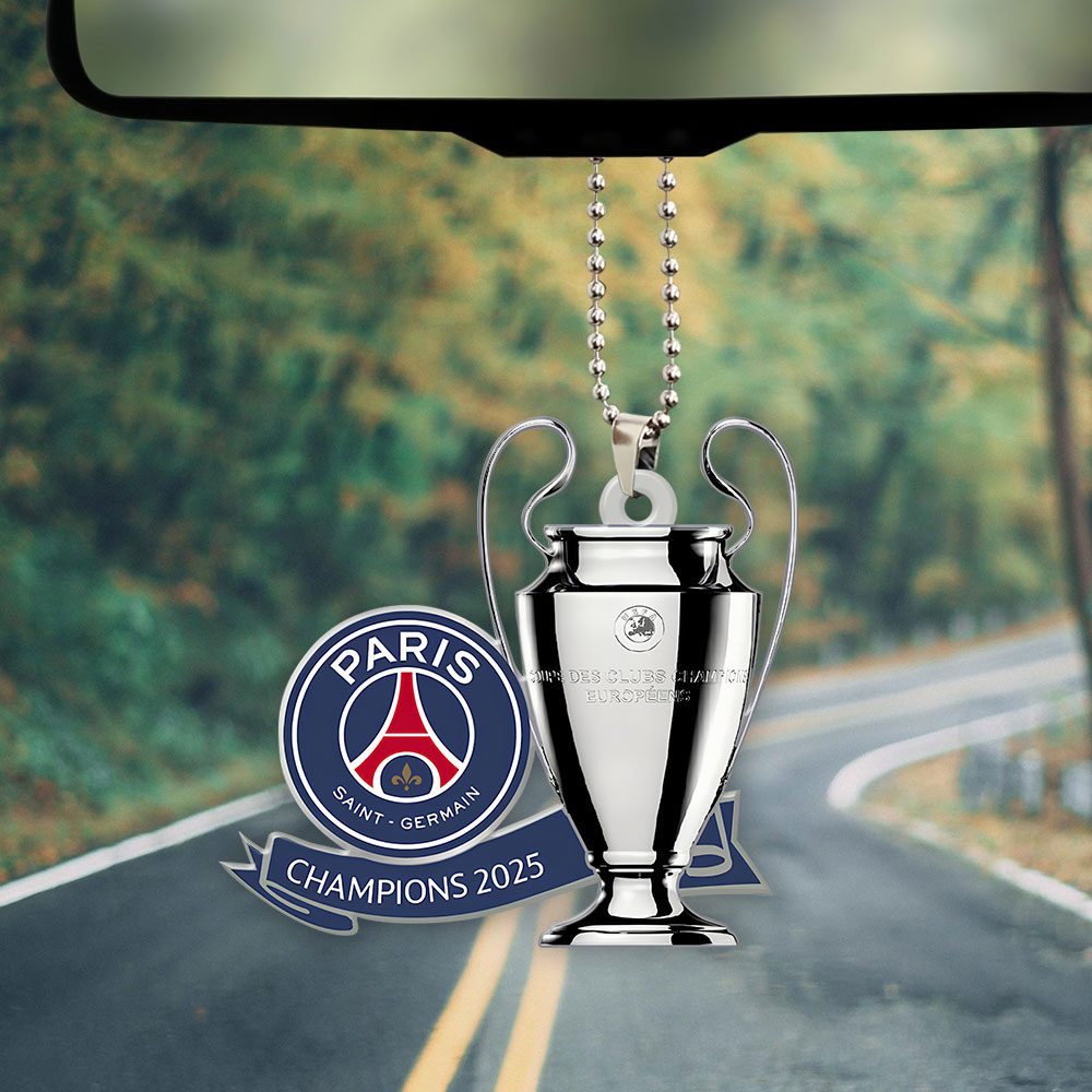 Paris-Saint-Germain-Custom-Shape-1-sided-Acrylic-Car-Ornament-GNT6065 Paris Saint-Germain Custom Shape 1-sided Acrylic Car Ornament GNT6065