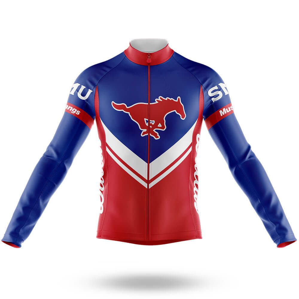 Southern-Methodist-University-Cycling-Jersey-For-MenWomen-1