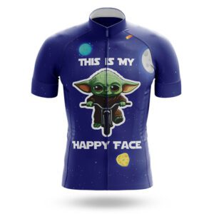This Is My Happy Face - Cycling Jersey For Men/Women