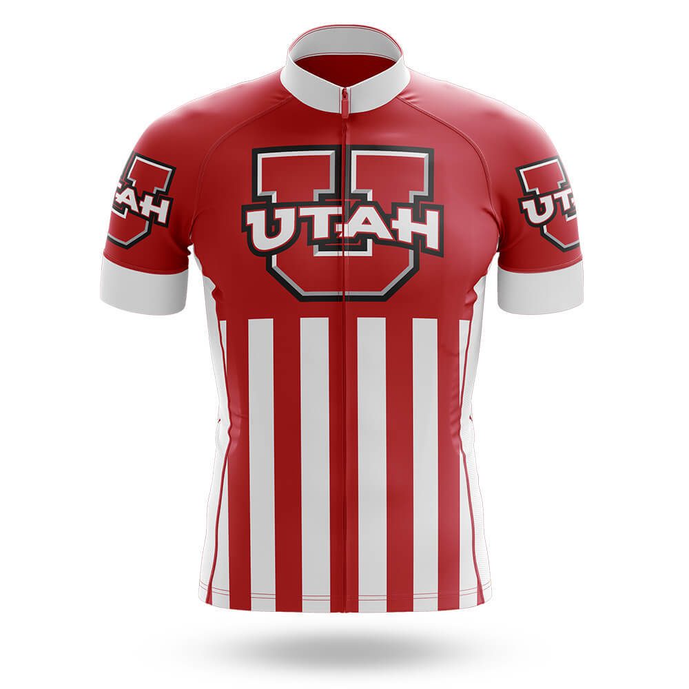 University-of-Utah-USA-Cycling-Jersey-For-MenWomen University of Utah USA - Cycling Jersey For Men/Women