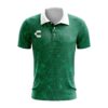 Charly Mexico Aztec Heritage Green Polo Shirt