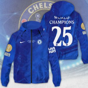 Chelsea FC 3D Windbreaker Jacket WEF1010
