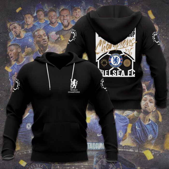 Chelsea FC Champion FIFA Club World Cup 2025 Unisex Performance Hoodie CSF1023