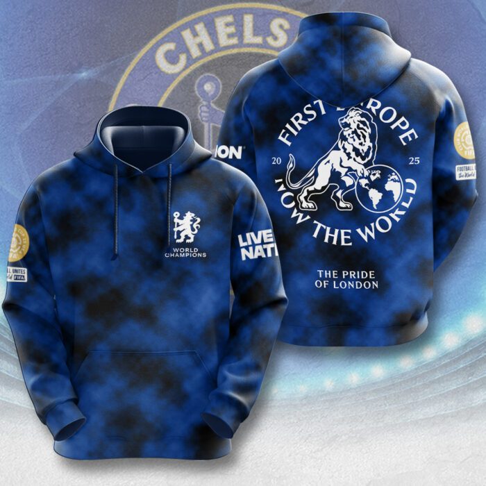 Chelsea FC Champion FIFA Club World Cup 2025 Unisex Performance Hoodie CSF1025