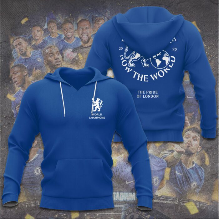 Chelsea FC Champion FIFA Club World Cup 2025 Unisex Performance Hoodie CSF1031