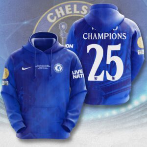 Chelsea FC Champion FIFA Club World Cup 2025 Unisex Performance Hoodie CSF1034