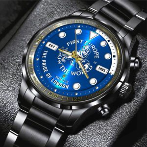 Chelsea FC Champion FIFA Club World Cup 2025 x Rolex Black Stainless Steel Watch CSF1002