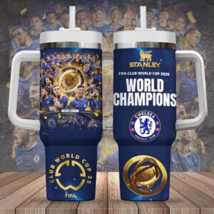 Chelsea FC Final Champs FIFA Club World Cup 2025 40oz Stanley Tumbler FCS1030