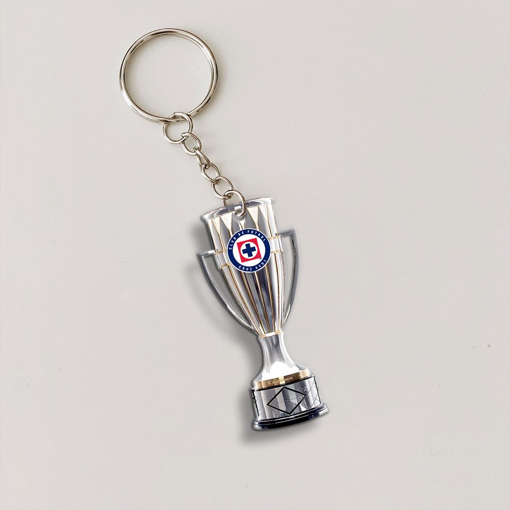 Cruz-Azul-Custom-Shape-2-sided-Keychain-GKC1153-1