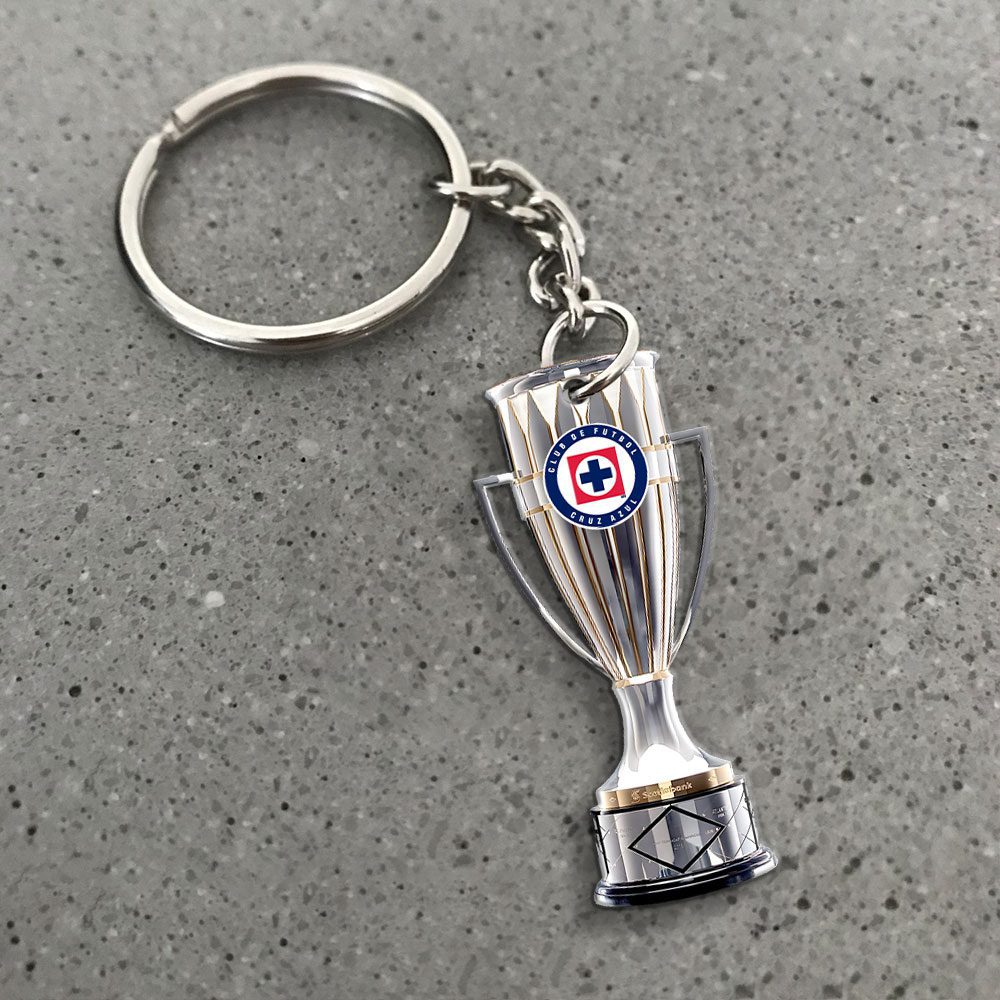 Cruz-Azul-Custom-Shape-2-sided-Keychain-GKC1153 Cruz Azul Custom Shape 2-sided Keychain GKC1153