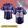 Crystal Palace F.C. Personalized Baseball Jersey For Fans