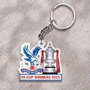 Crystal Palace FC Custom Shape 2-sided Keychain GKC1065