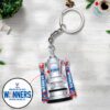 Crystal Palace FC Custom Shape 2-sided Keychain GKC1115
