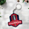 Florida Panthers Custom Shape 2-sided Keychain GKC1068