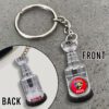Florida Panthers Custom Shape 2-sided Keychain GKC1073