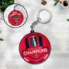 Florida Panthers Custom Shape 2-sided Keychain GKC1076