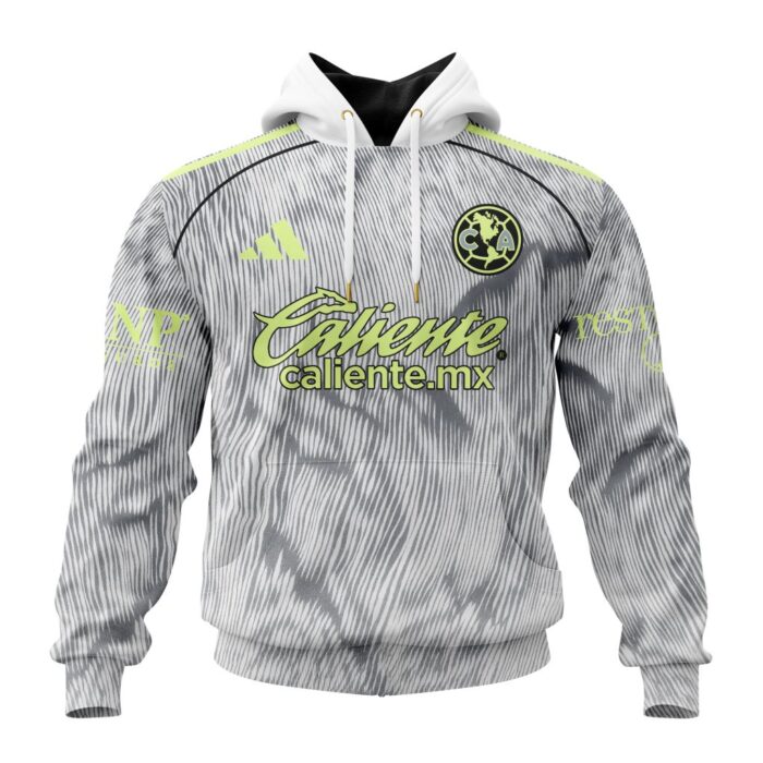 LIGA MX Club America Personalized 2026 Third Unisex Performance Hoodie