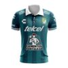 LIGA MX Club Leon Personalized 25/26 Home Polo Shirt