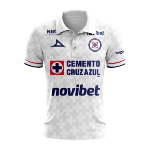 LIGA MX Cruz Azul Personalized 2026 Away Polo Shirt