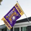 LSU Tigers National Champs 2025 Baseball 3D House Flag CLD1016