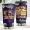 LSU Tigers National Champs 2025 Baseball Tumbler Cup CLD1045