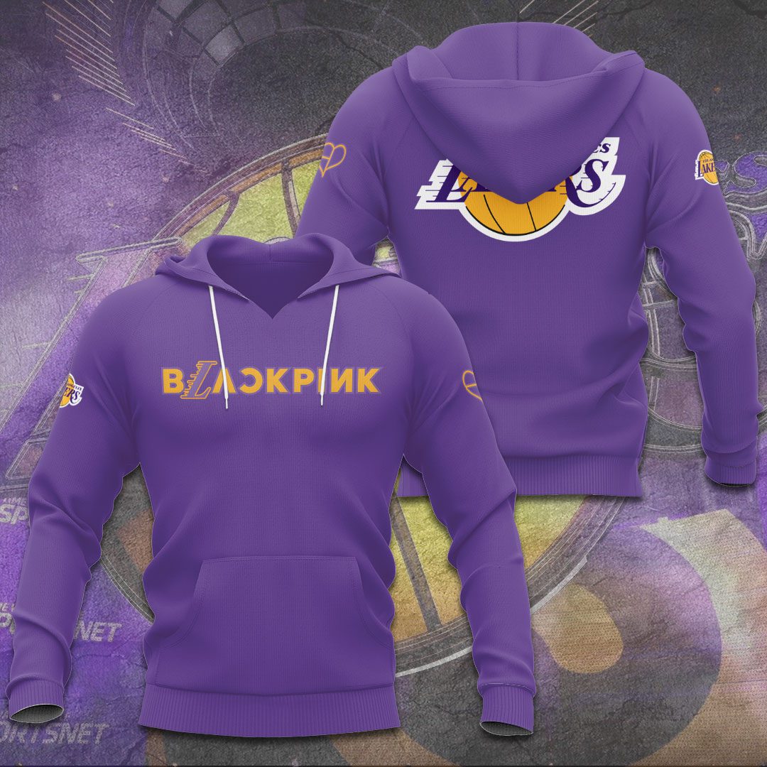 Los-Angeles-Lakers-x-Blackpink-Unisex-Performance-T-Shirt-FCS1049-1