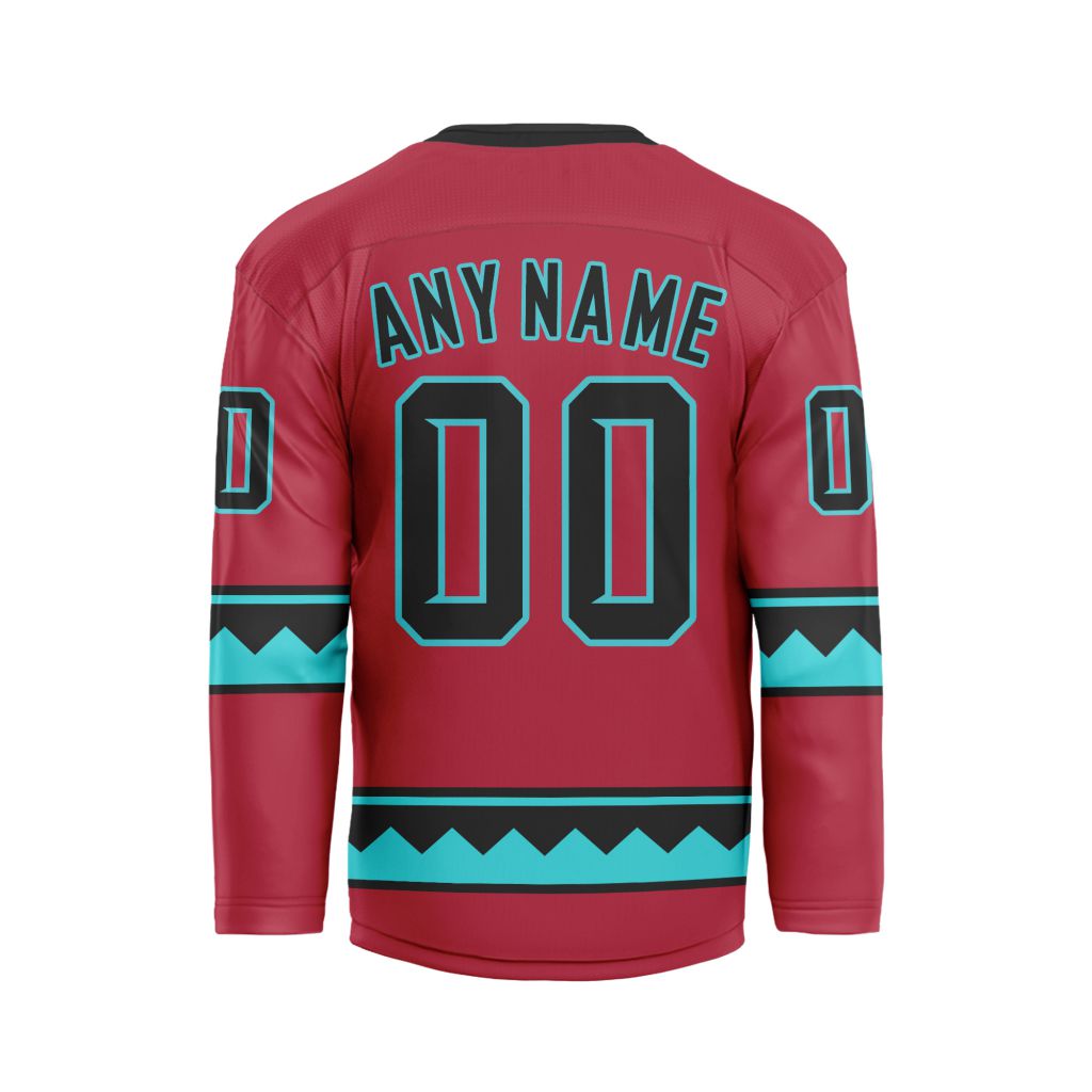 MLB-Arizona-Diamondbacks-Personalized-Alternate-Style-Hockey-Jersey-1