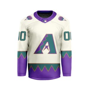 MLB Arizona Diamondbacks Personalized Classic Style Hockey Jersey