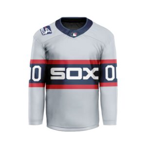 MLB Chicago White Sox Personalized Classic Style Hockey Jersey