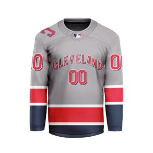MLB Cleveland Guardians Personalized Classic Style Hockey Jersey