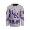 MLB Colorado Rockies Personalized Classic Style Hockey Jersey