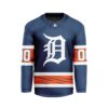 MLB Detroit Tigers Personalized Home Style Hockey Jersey