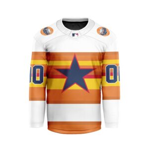 MLB Houston Astros Personalized Classic Style Hockey Jersey