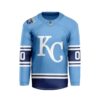MLB Kansas City Royals Personalized Alternate Style Hockey Jersey