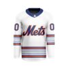 MLB New York Mets Personalized Classic Style Hockey Jersey