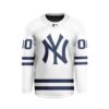 MLB New York Yankees Personalized Away Style Hockey Jersey