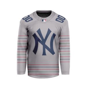 MLB New York Yankees Personalized Classic Style Hockey Jersey