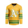 MLB Oakland Athletics Personalized Classic Style Hockey Jersey