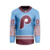 MLB Philadelphia Phillies Personalized Alternate Style Hockey Jersey