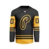 MLB Pittsburgh Pirates Personalized Alternate Style Hockey Jersey