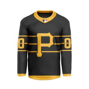 MLB Pittsburgh Pirates Personalized Classic Style Hockey Jersey