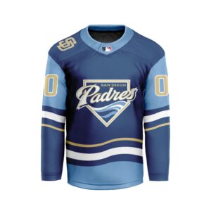 MLB San Diego Padres Personalized Classic Style Hockey Jersey