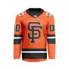 MLB San Francisco Giants Personalized Alternate Style Hockey Jersey