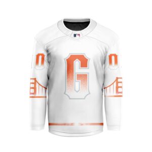 MLB San Francisco Giants Personalized City Connect Style Hockey Jersey