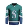 MLB Seattle Mariners Personalized Alternate Style Hockey Jersey